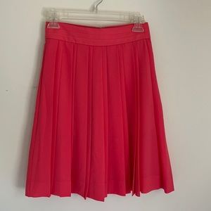 JCrew Skirt size 00P pink pleated